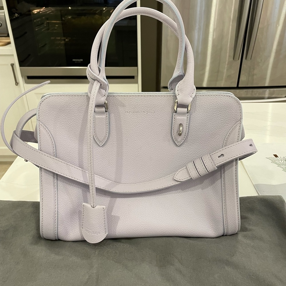 💕SOLD 💕Authentic Alexander McQueen small padlock satchel